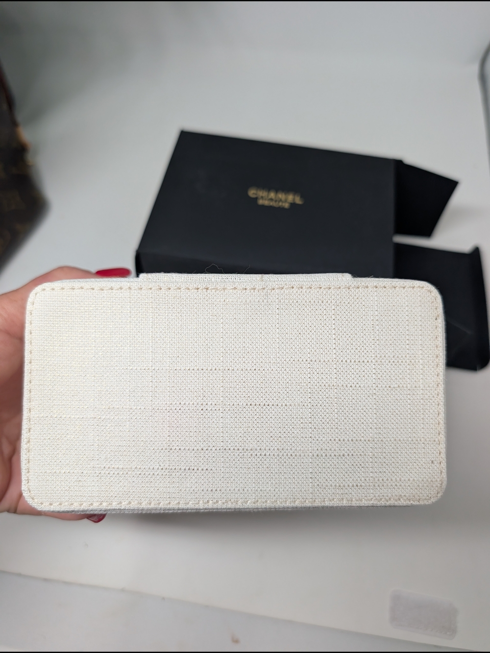CHANEL Beauté Cream‎ Canvas Travel Case, Authentic GWP, BRAND NEW - Picture 9 of 9